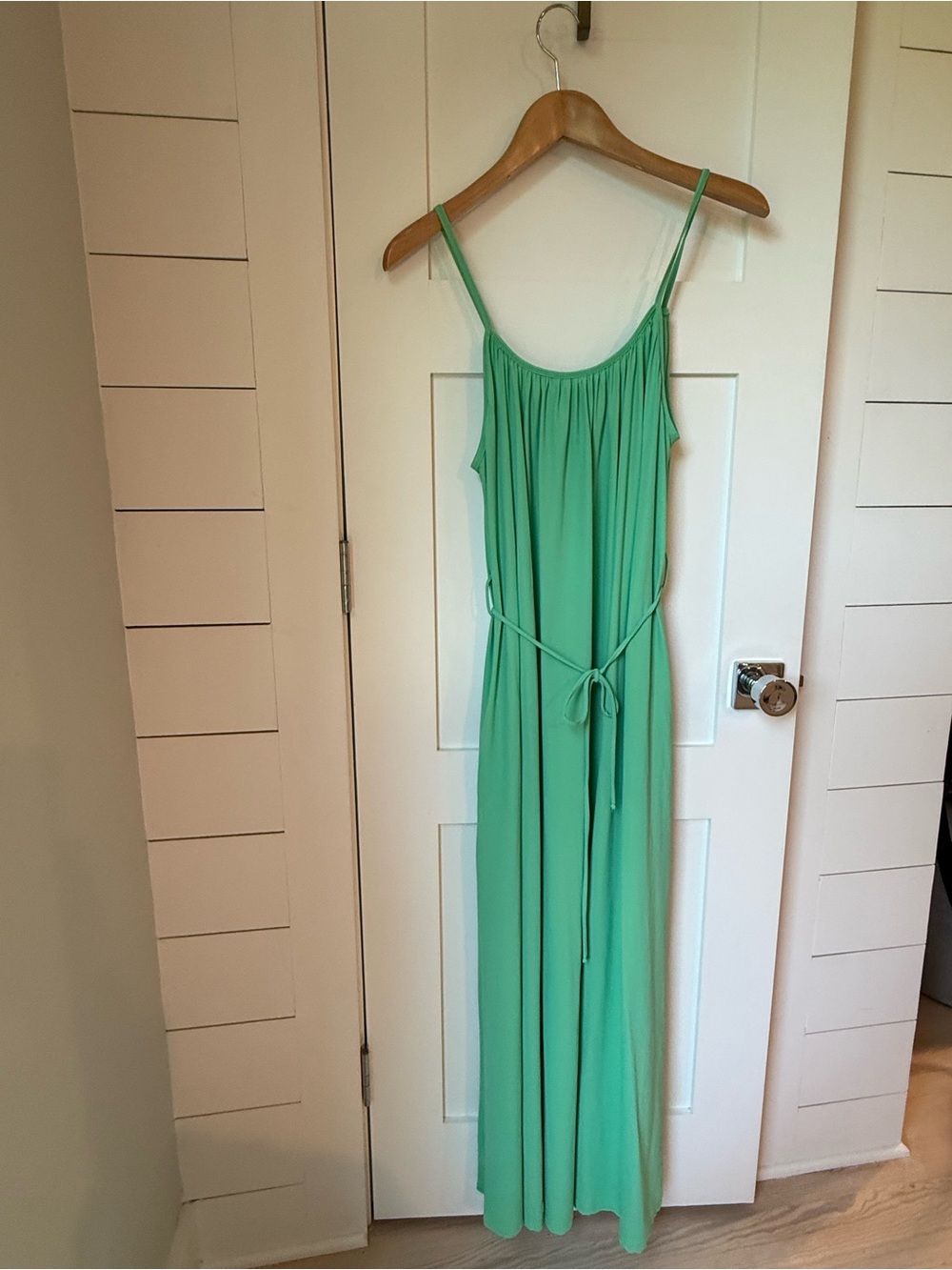 Sweaty Betty Strappy Explorer Dress Size Small Radiate Green Wrinkle free